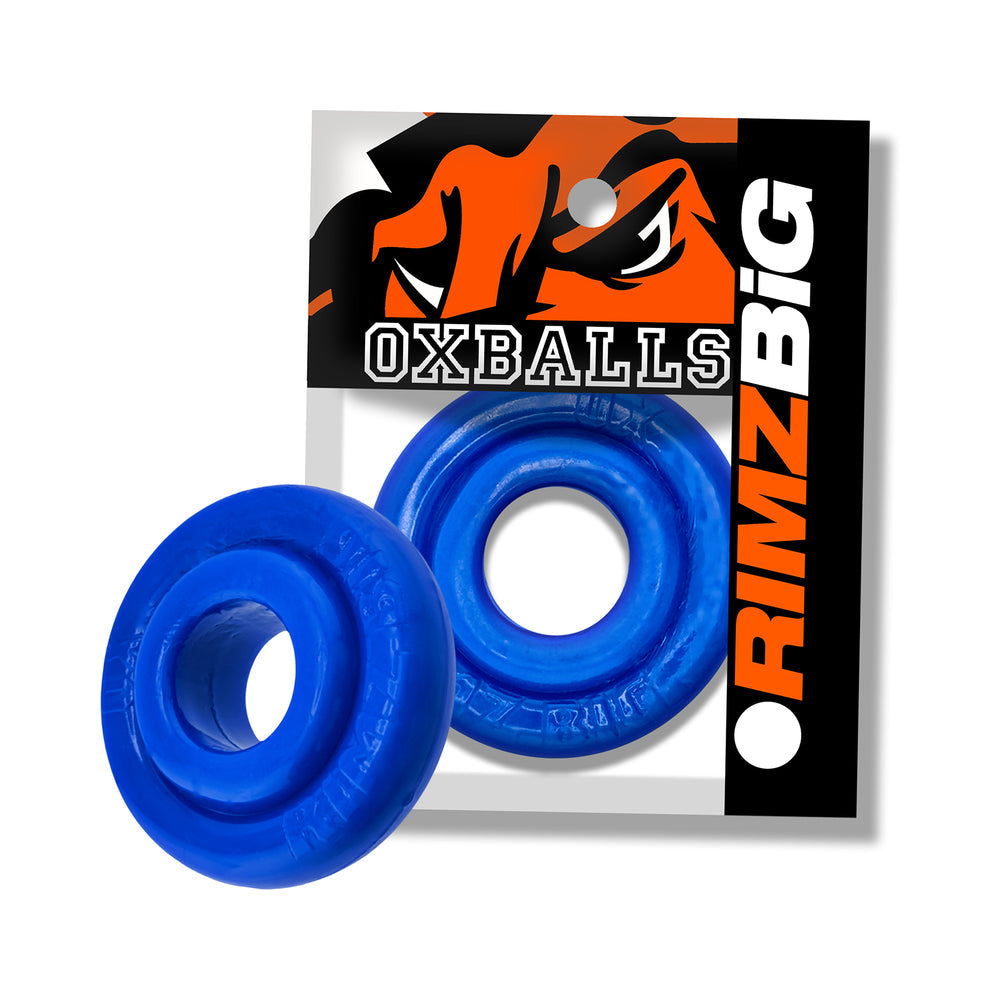 Oxballs Rimz Big Single Ring Cock Ring - Pool